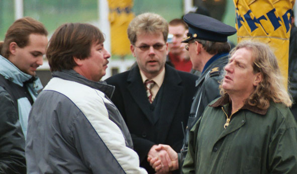 Wim Elshout en Alfred Vierling (rechts)